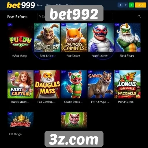 Análise de jogos disponíveis no site bet992