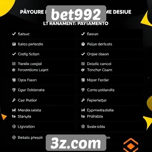Métodos de pagamento suportados pelo bet992